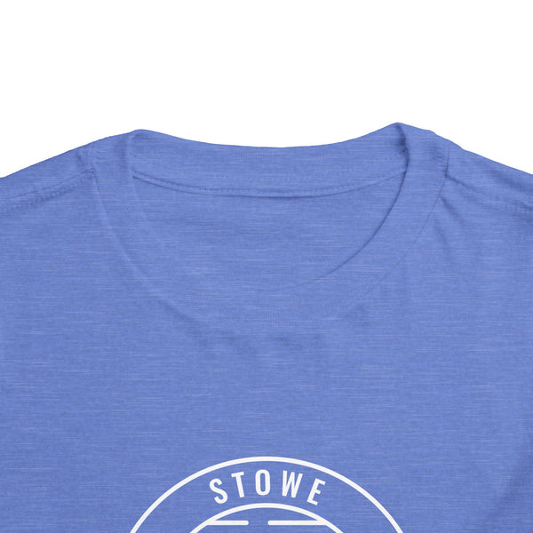 Stowe, Vermont Toddler T-Shirt - Retro Mountain Toddler Stowe Shirt