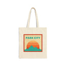 Park City, Utah Tote Bag, Cotton Canvas Tote Bag, Reusable Shopping Bag, Eco-Friendly Tote, Park City, Utah Gift-1