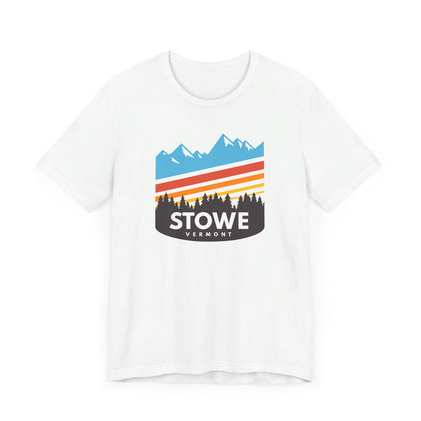 Stowe, Vermont T-Shirt - Retro Unisex Stowe Shirt