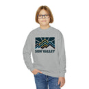 Sun Valley, Idaho Youth Sweatshirt - Unisex Kid's Sun Valley Crewneck Sweatshirt-7
