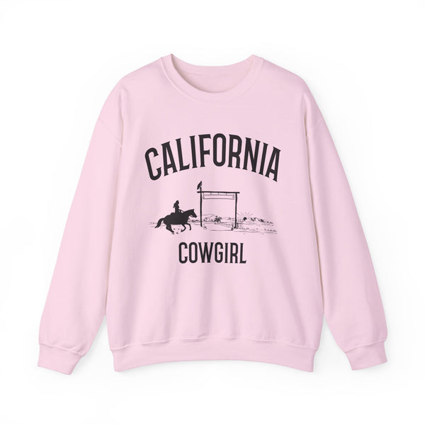 California Sweatshirt - Mountain Cowgirl Graphic Crewneck