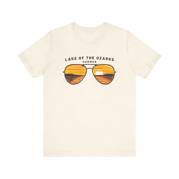 Lake of the Ozarks, Missouri T Shirt - Sunglasses Lake Graphic Tee - 0