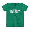 Detroit, Michigan Youth Graphic Tee - Kids Detroit T Shirt