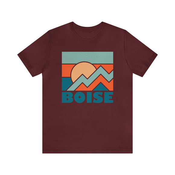 Boise, Idaho T-Shirt - Retro Unisex Boise Shirt