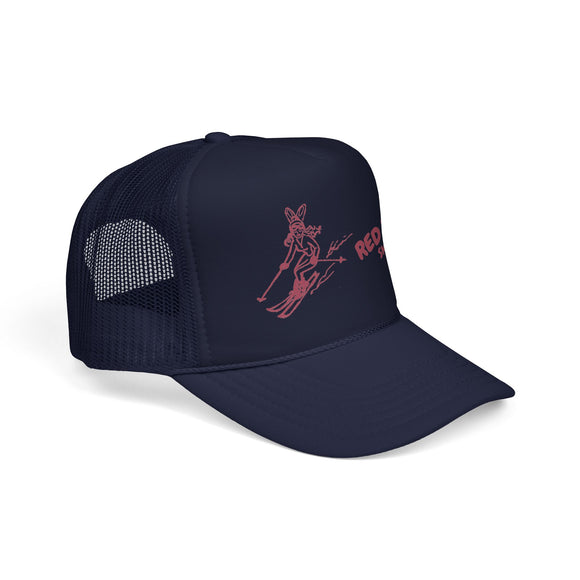 Red River, New Mexico Ski Bunny Foam Trucker Hat