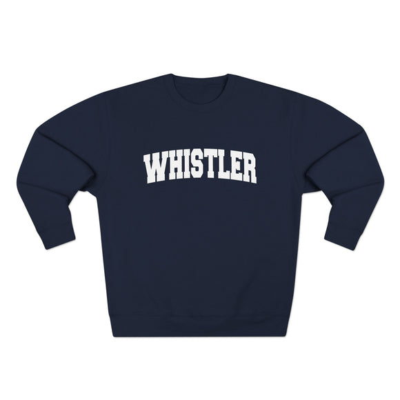 Premium Whistler, Canada Retro Graphic Sweatshirt