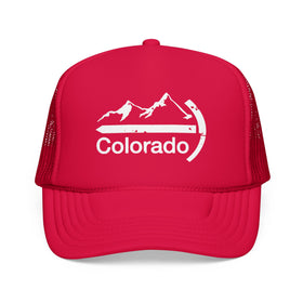 Buy red Colorado Trucker Hat - Colorado Cap