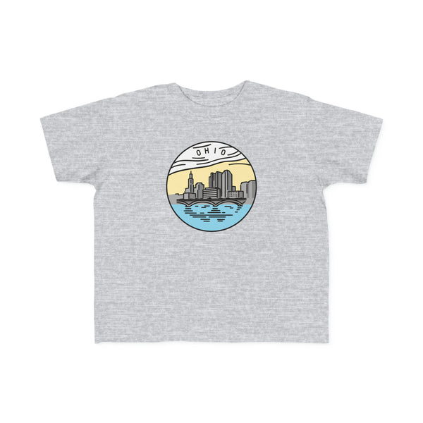 Ohio Toddler T-Shirt - Unisex Toddler Ohio Shirt