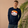 Winter Park, Colorado Mens Base Long-sleeve Tee - Retro Ombre Heavy Weight Long Sleeve T-shirt
