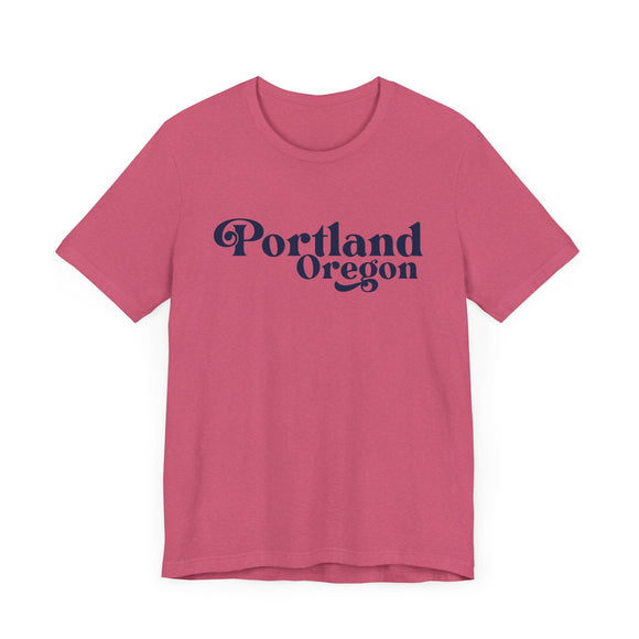 Portland, Oregon Graphic Tee, Casual T-Shirt, Vintage Style Shirt