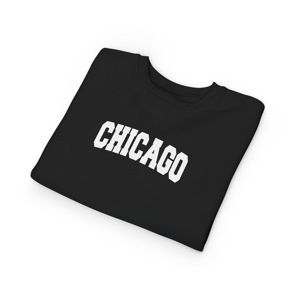 Chicago, Illinois Toddler Sweatshirt - Chicago Toddler Crewneck Sweatshirt