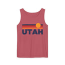 Utah Retro Sunstripe Tank Top | Comfort Colors - 100% Cotton-5