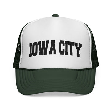 Buy dark-green Iowa City, Iowa Collegiate Style Trucker Hat