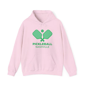 Pickleball Nashville, Tennessee Hoodie Sweatshirt - Unisex Heavy Blend Hoodie, Gift for Pickleball Players