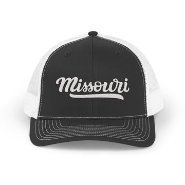 Missouri Snapback Trucker Cap - Embroidered Missouri Hat - 0