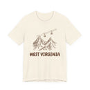 West Virginia Mountain T-Shirt — Vintage Gondola Ski Mountain Tee-1