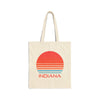 Indiana Cotton Canvas Indiana Tote Bag - Retro 80s