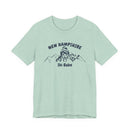 New Hampshire Ski Babe T‑Shirt - Retro Skiing Graphic Tee-5