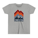 Oregon Youth Shirt - Retro Mountain Oregon Kid's T-Shirt-4