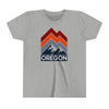 Oregon Youth Shirt - Retro Mountain Oregon Kid's T-Shirt