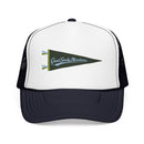 Great Smoky Mountains National Park Pennant Trucker Hat — Vintage Foam Mesh Cap-1