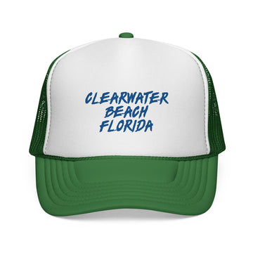 Buy green Clearwater Beach Trucker Cap | Florida Hat