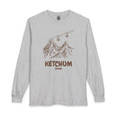 Ketchum, Idaho Long Sleeve T-Shirt - Ski Mountain Gondola-2