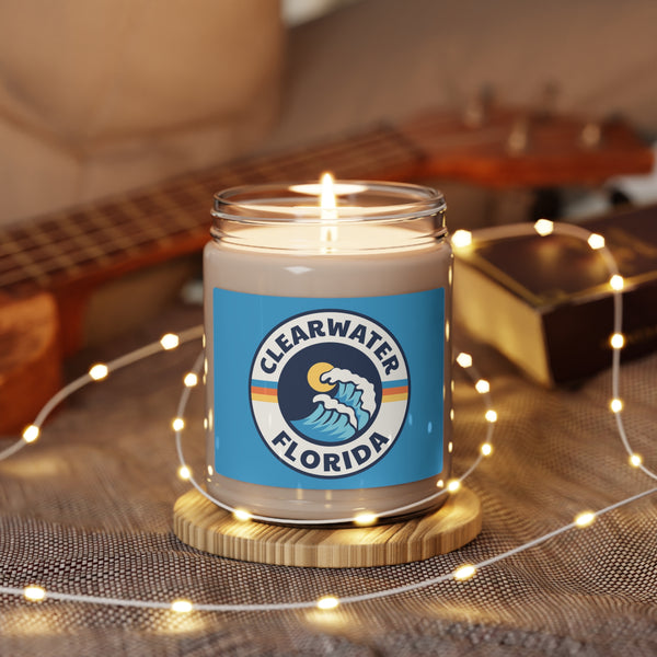 Clearwater, Florida Candle - Scented Soy Clearwater Candle, 9oz