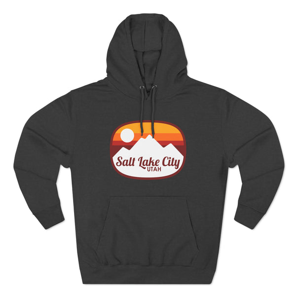 Premium Salt Lake City, Utah Hoodie - Retro Unisex Salt Lake City Sweatshirt