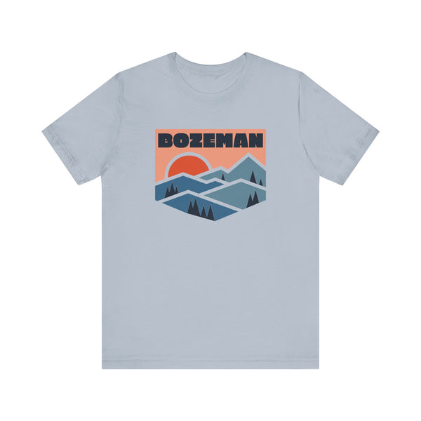 Bozeman, Montana T Shirt - Retro Graphic Tee