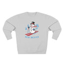 Premium New Mexico Skiing Snowman Sweatshirt-2