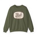 Utah Sweatshirt - Unisex Retro Utah Crewneck Sweatshirt-5