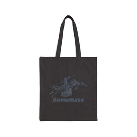 Snowmass, Colorado Cotton Canvas Tote Bag - 15