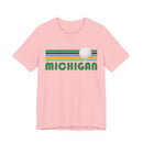 Golf Michigan T-Shirt - Retro Golf Unisex Michigan Shirt-8