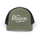 Oregon Snapback Trucker Cap - Embroidered Oregon Hat-5