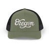 Oregon Snapback Trucker Cap - Embroidered Oregon Hat