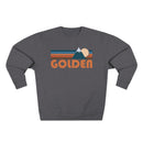 Premium Golden, Colorado Retro Mountain Graphic Sweatshirt-4