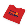 Idaho Toddler Sweatshirt - Retro Sun Idaho Toddler Crewneck Sweatshirt