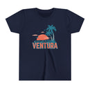 Ventura, California Youth Shirt - Retro Palm Tree Ventura Kid's T-Shirt-4