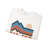 Big Sur, California Sweatshirt Retro Mountains, Big Sur Unisex Graphic Crewneck