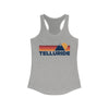 Telluride, Colorado Women's Racerback Tank Top - Mountain Lover Sleeveless Shirt, Women's Telluride Hiking Tank