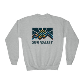 Sun Valley, Idaho Youth Sweatshirt - Unisex Kid's Sun Valley Crewneck Sweatshirt
