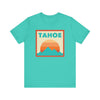 Retro Lake Tahoe, California T-Shirt, Mountain Sun Tee, Unisex Graphic Shirt, Vintage Lake Tahoe, California Top, Outdoor Adventure Clothing