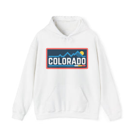 Colorado Hoodie - Sun Unisex Colorado Hoodie Graphic Sweatshirt