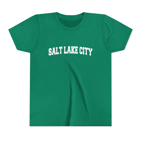 Salt Lake City, Utah Youth Graphic Tee - Kids Salt Lake City T Shirt