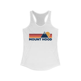 Mount Hood Women's Racerback Tank Top - Mountain Lover Sleeveless Shirt, Women's Mount Hood Hiking Tank