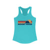 Mount Hood Women's Racerback Tank Top - Mountain Lover Sleeveless Shirt, Women's Mount Hood Hiking Tank