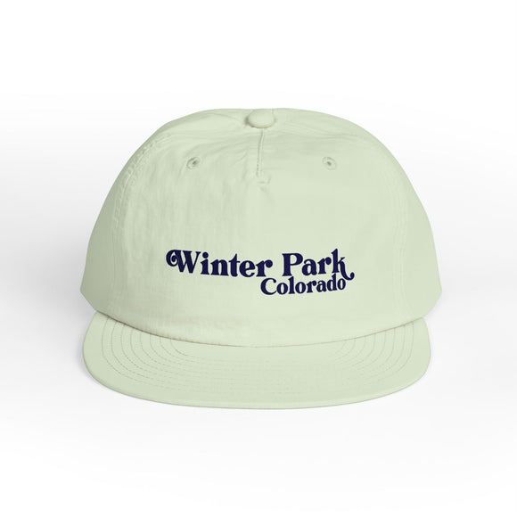 Winter Park, Colorado Retro Surf Cap