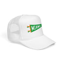 Miami, Florida Pennant Trucker Hat — Retro Flag Foam Cap-10