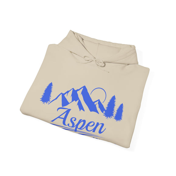 Aspen, Colorado Hoodie - Unisex Mountain Aspen Hoodie Sweatshirt